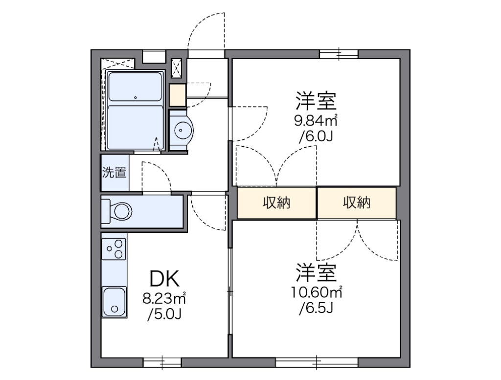 レオパレス翔 間取り