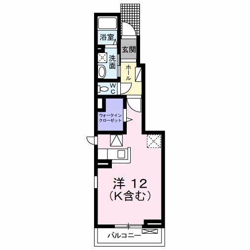 メゾン　タウルス　Ⅰ 間取り