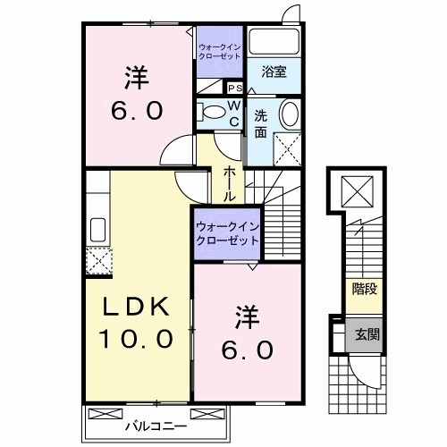 ローレル　コルソ　２１ 間取り