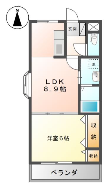 プランドール・Ｋ 間取り
