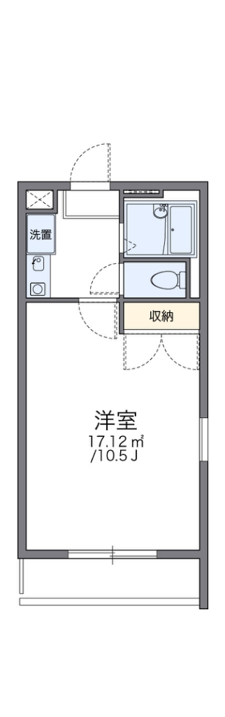 レオパレスＩＲＩＥ 間取り