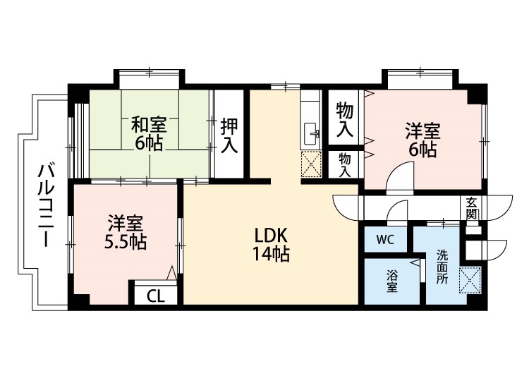 守恒センタービル 間取り