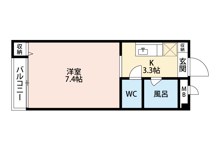 グラン山下 間取り