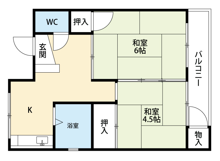 シャトレ大谷 間取り