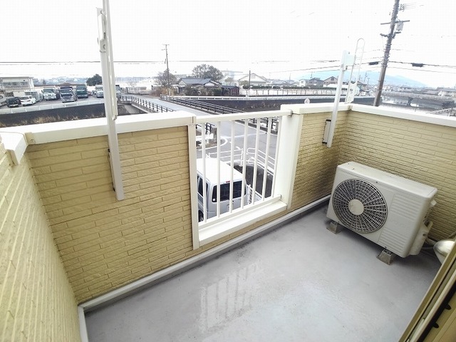 エスポワール吉田Ⅲ ベランダ