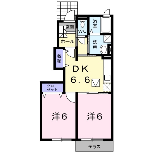 マウンテンビュー池田 間取り