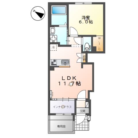ピースタウン原町 間取り