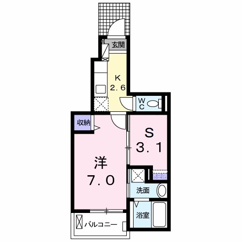 エクスクルーシブⅣ 間取り