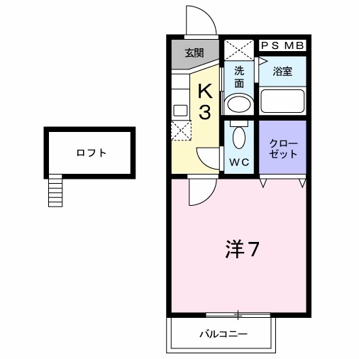 レグルスＮａｎａ 間取り