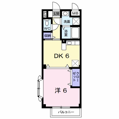 ツインズ葛原東Ｂ 間取り