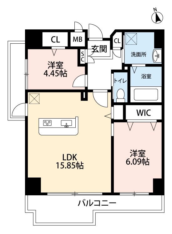 ピュアライフ金田 間取り