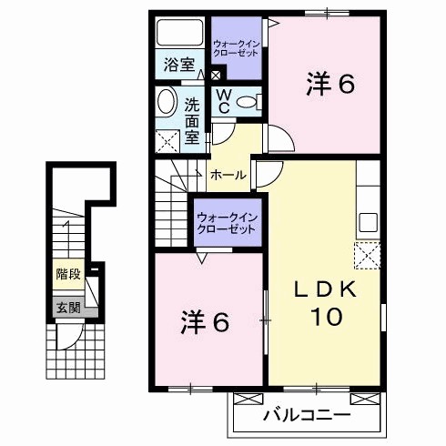 ソレイユ元町Ａ 間取り