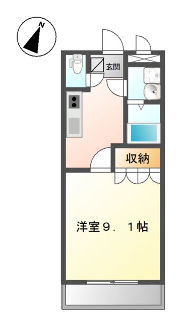 シェレン・バウム・Ｆ 間取り