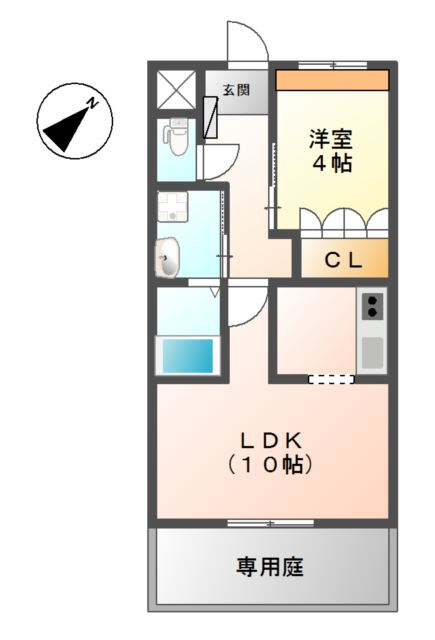 セントラルバレー．F 間取り