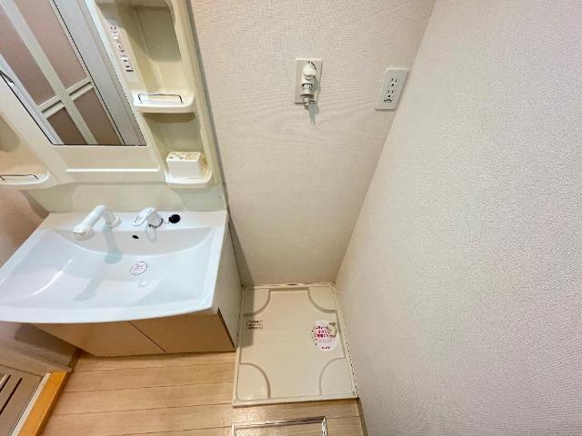 ソッジョルノ高田 洗濯機置場