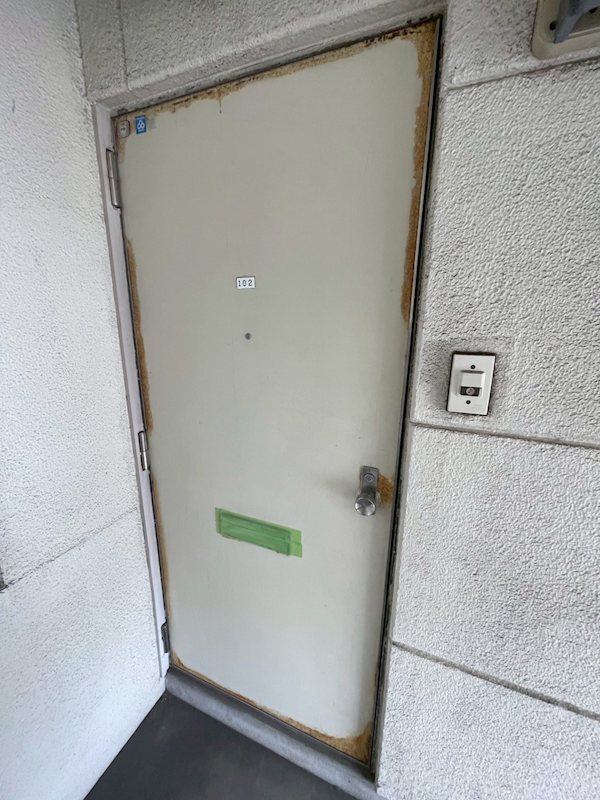 サクラハイツ中原 玄関