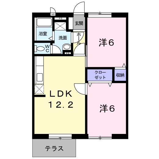 レアリズエスポワールエム 間取り