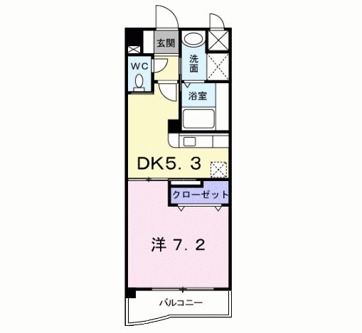 エス・テイト守恒 間取り