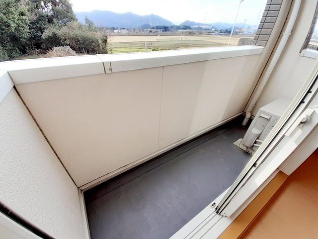 ソレイユ元町Ａ ベランダ
