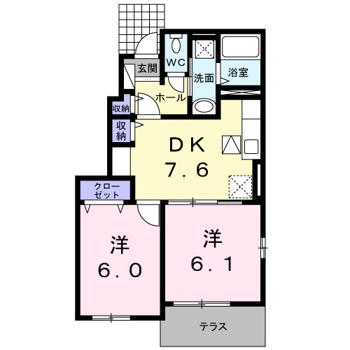 カルムメゾン 間取り
