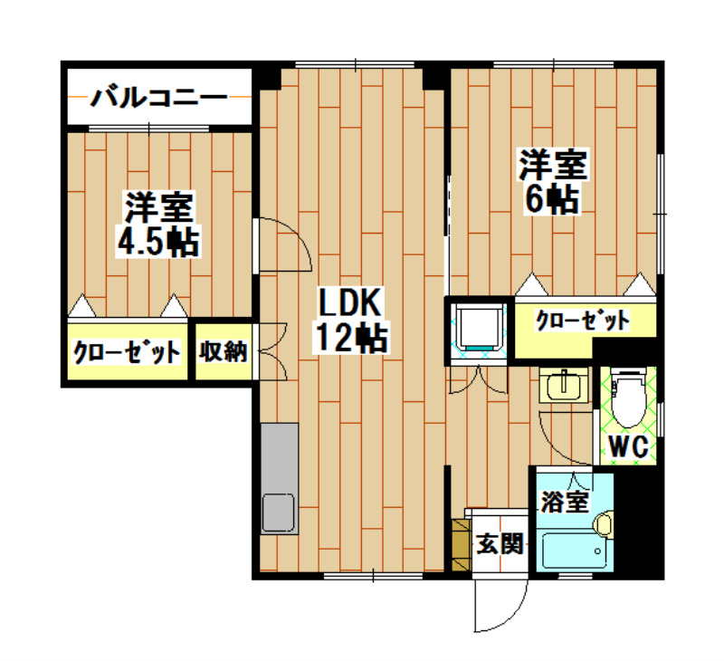 角田ビル赤坂 間取り