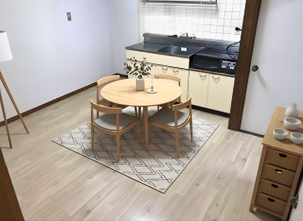 エメラルドマンション陣原D棟 ※家具はＣＧです