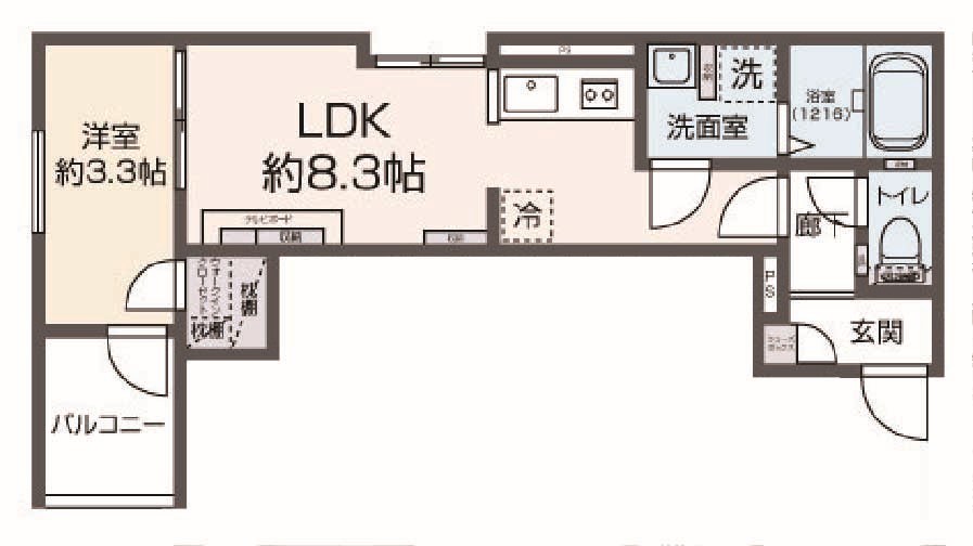 Tidy西小倉 間取り