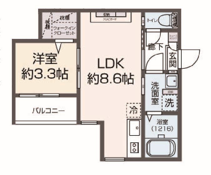 Tidy西小倉 間取り