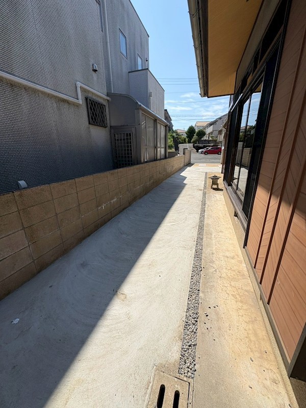 本城東五丁目7番貸家 庭